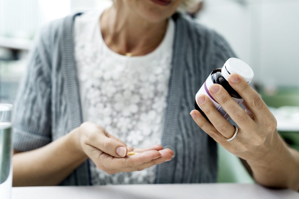 Medical Patient Drug Care Concept
